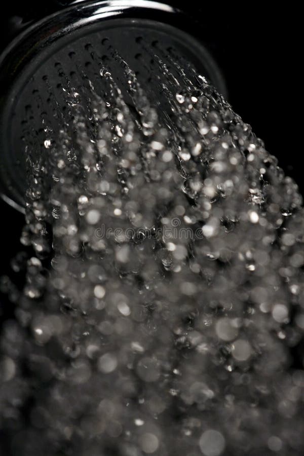 Shower spraying water stock photo. Image of natural, refreshing 4419028