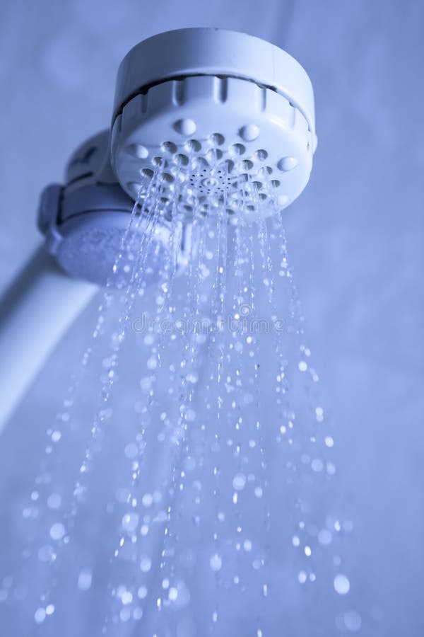 Shower head stock photo. Image of hygiene, pouring, drops 8503962