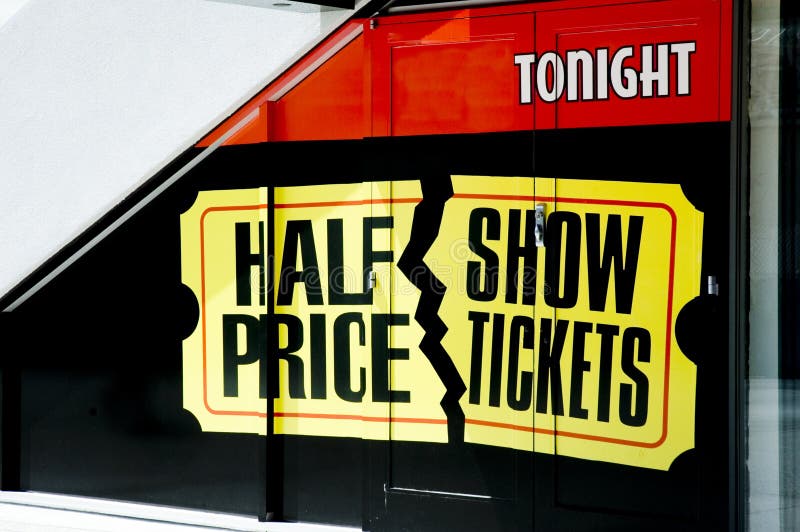 Showkarten Zum Halben Preis Bild. Bild 1219308