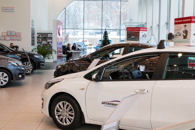 Showroom And Car KIA Of Dealership KIA Zentr Kirov In Kirov City showroom-and-car-kia-of-dealership-kia-zentr-kirov-in-kirov-city