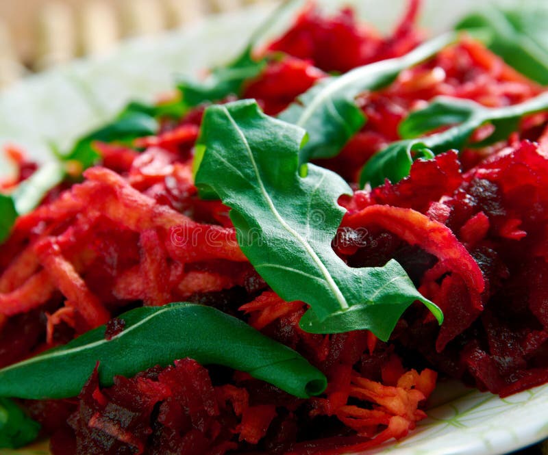 Shredded Beet and Carrot Salad. Stock Image Image of food, carrot 65472695