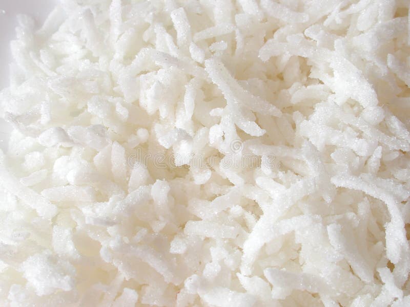 Shredded coconut flakes. stock photo. Image of nutritive 9863712
