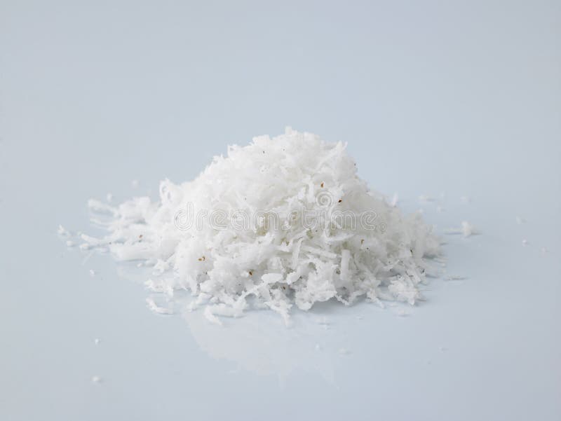 Shredded coconut flakes. stock photo. Image of nutritive 9863712