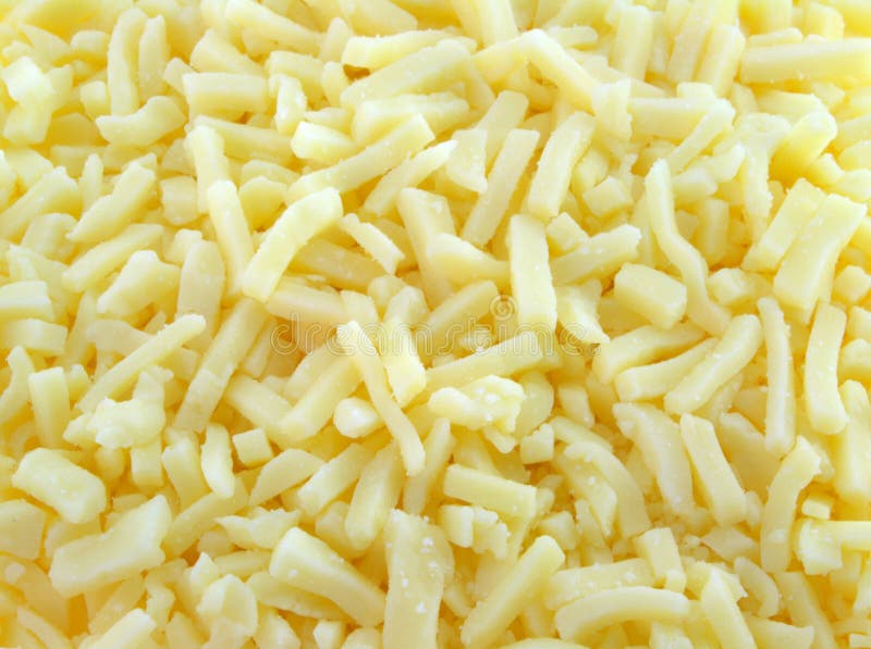 Shredded Mozzarella cheese