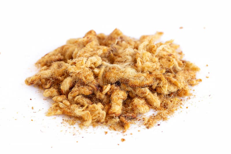 Dried shredded pork stock image. Image of meat, fibrous - 159138003