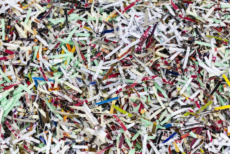 Color Shredded Confetti Paper Gift Box Filler Bright Colored Background  Stock Photo - Download Image Now - iStock