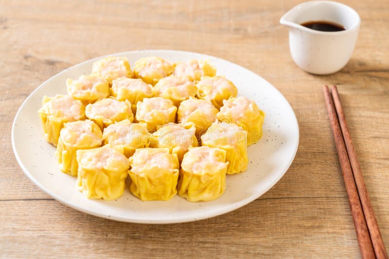 Shrimp Chinese Steamed Dumpling Stock Photo Image of traditional
