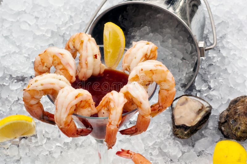 Shrimp Cocktail on Ice