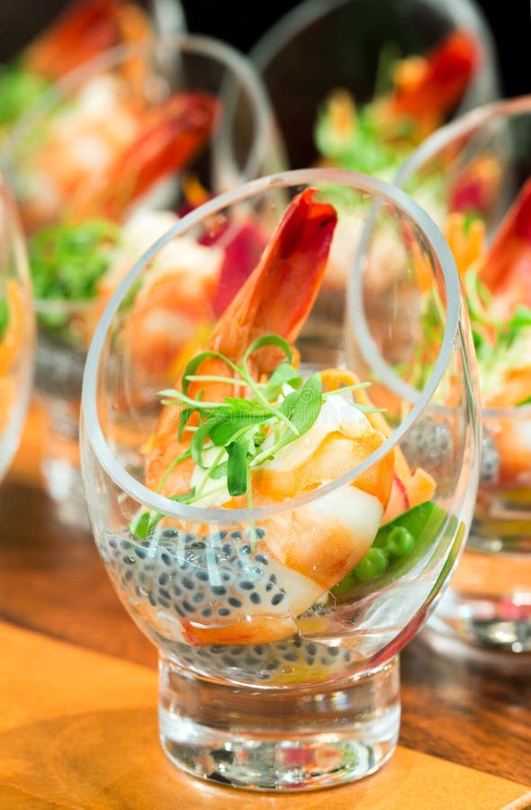Shrimp cocktail stock image. Image of market, cooked 33589979