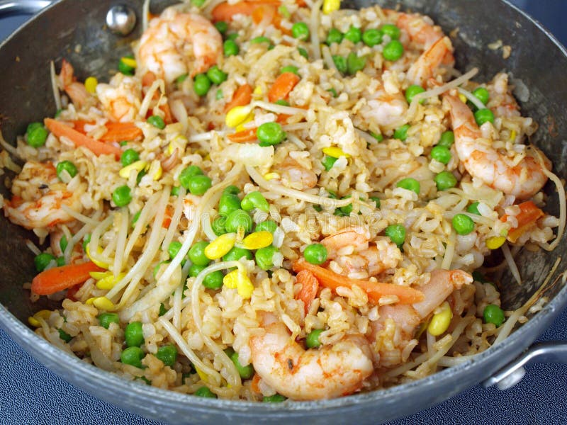 Shrimp fried rice