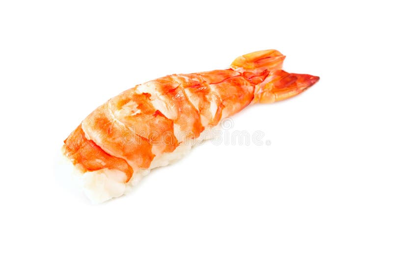 Shrimp sushi Ebi nigiri