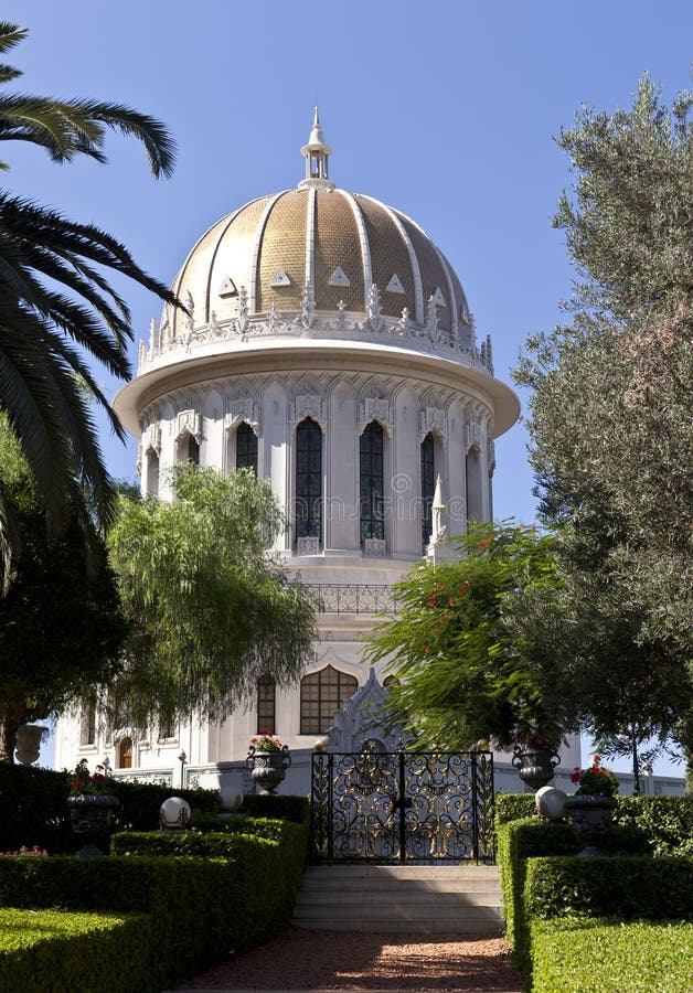 Shrine of the Bab stock image. Image of haifa, baiexcl - 26642775