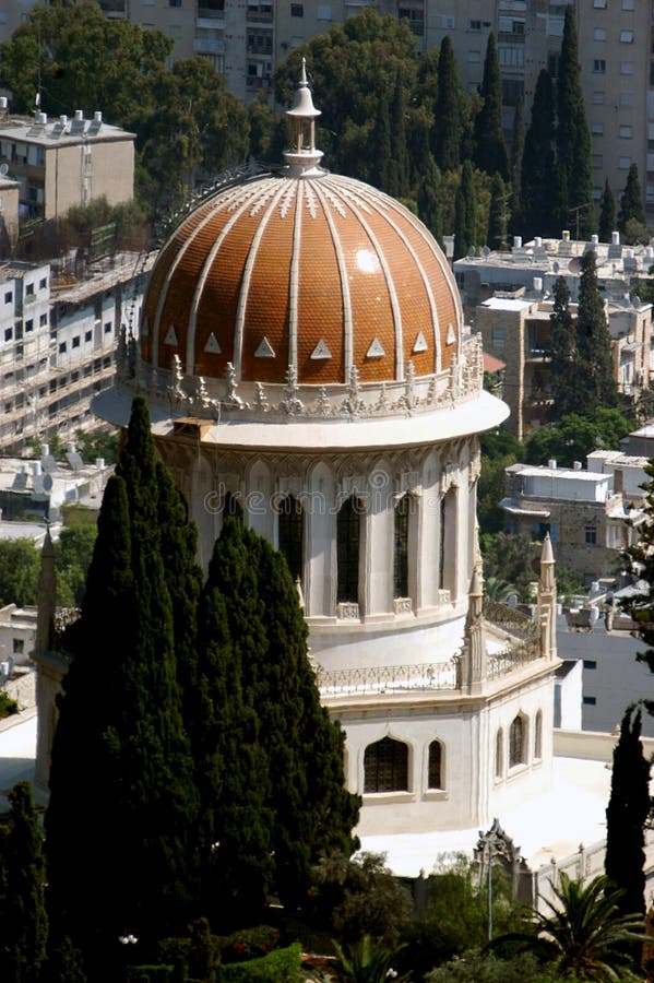 Shrine of the Bab stock image. Image of exotic, israel - 32021385