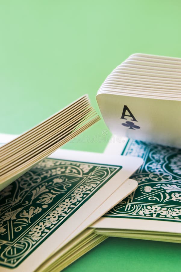 Shuffle playing cards stock image. Image of gamble, entertainment 5520811
