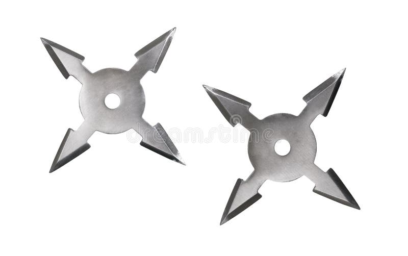Shuriken odizolowywał obrazy stock Shuriken odizolowywał obrazy stock
