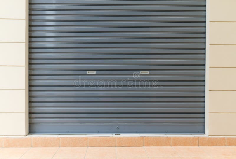 Shutter door stock images