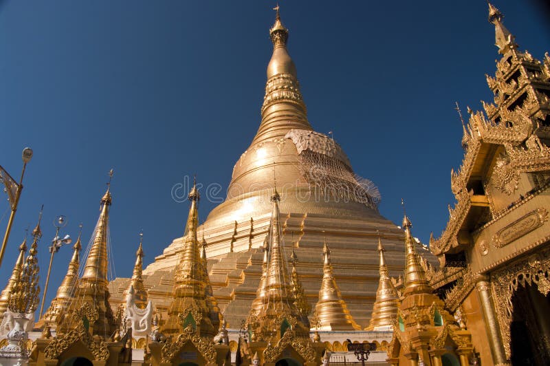 Shwedagon Paya, Yangoon images stock Shwedagon Paya, Yangoon images stock