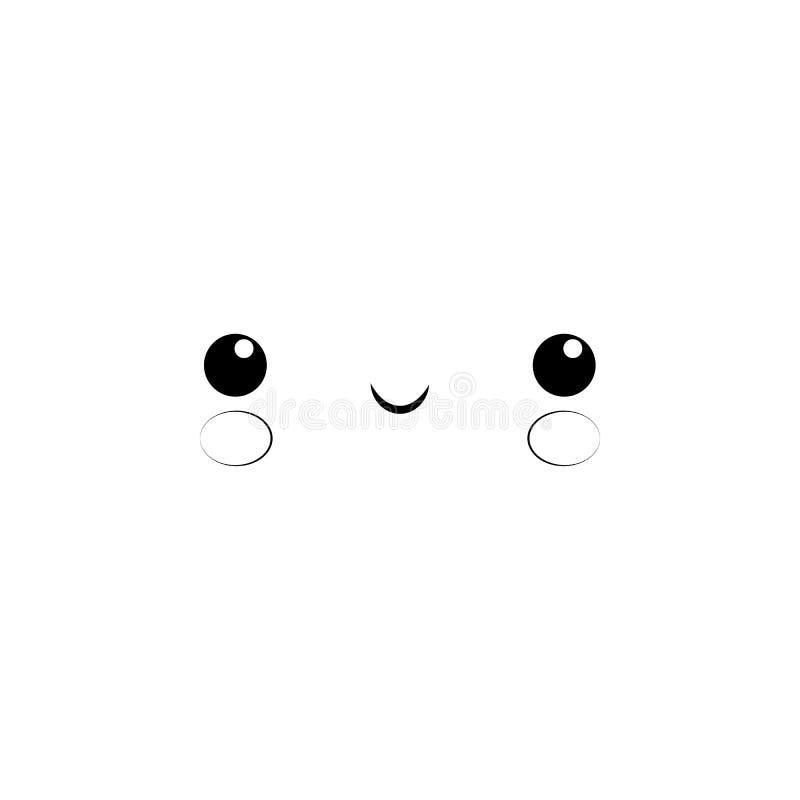 Shy Face Icon. Element of Anime Face Icon for Mobile Concept and Web Apps  Stock Illustration - Illustration of design, character: 188565411
