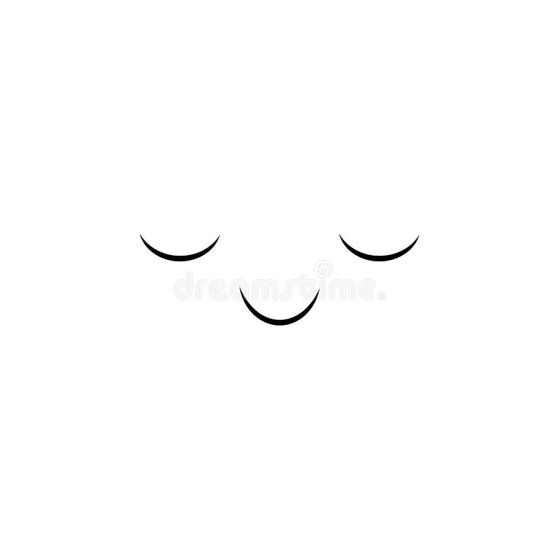 Shy Face Icon. Element of Anime Face Icon for Mobile Concept and Web Apps  Stock Illustration - Illustration of cute, isolated: 188565420