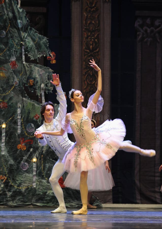 Ukraine Kiev theatre ballet dancers perform the Nutcracker in Nanchang in December 16, 2014 in Jiangxi province art center, China. Photo taken on December 26, 2014. Ukraine Kiev theatre ballet dancers perform the Nutcracker in Nanchang in December 16, 2014 in Jiangxi province art center, China. Photo taken on December 26, 2014