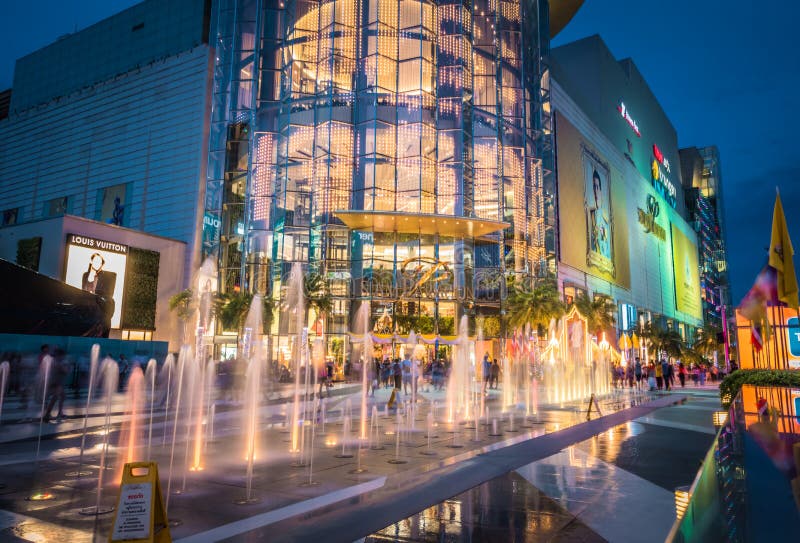 Siam Paragon shopping mall in Bangkok, Thailand. stock photos Siam Paragon shopping mall in Bangkok, Thailand. stock photos