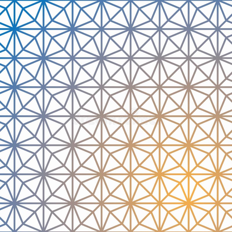 Siatka wektoru geometryczny wzór Geometryczny sześcian, Gwiazdowy skutek ilustracji Siatka wektoru geometryczny wzór Geometryczny sześcian, Gwiazdowy skutek ilustracji