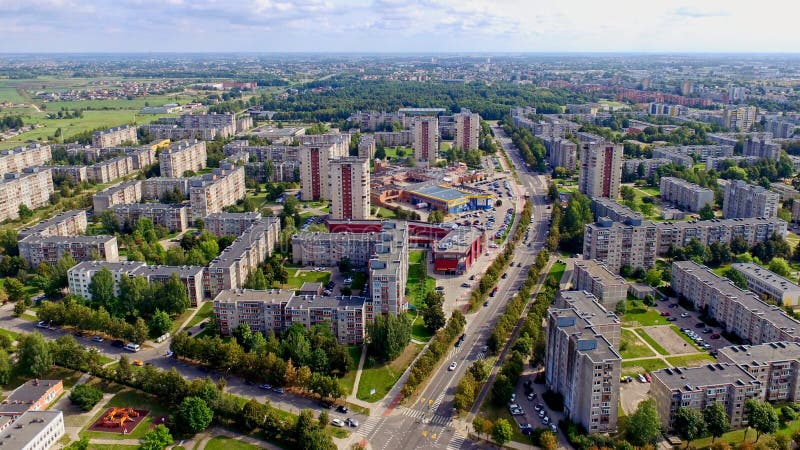 Siauliai soviet buildings