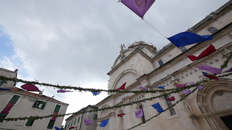 Sibenikstad op Dalmatische Kust, Kroatië Europa