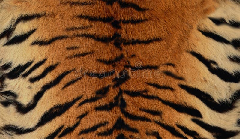 Siberian tiger skin background.