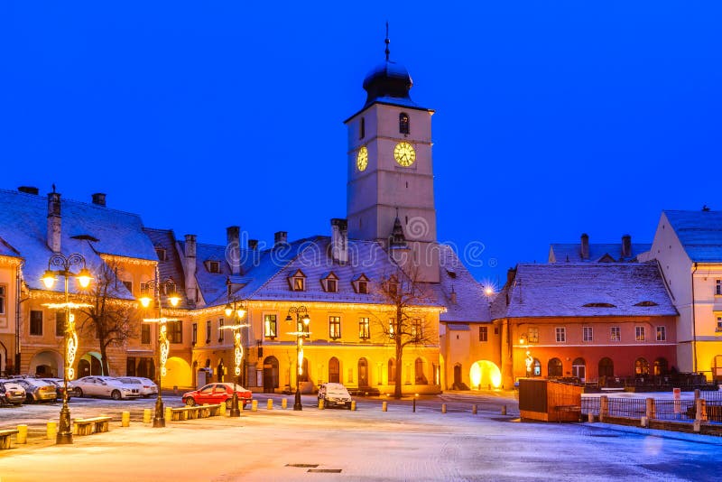 Sibiu, Rumania fotografía de archivo libre de regalías Sibiu, Rumania fotografía de archivo libre de regalías