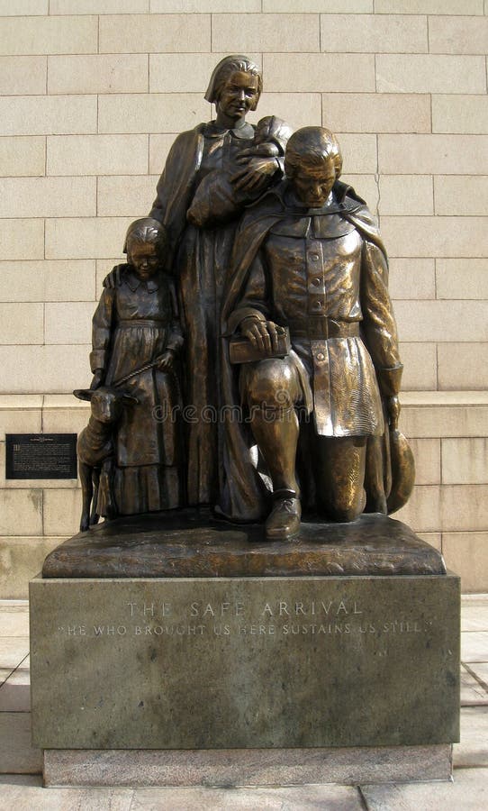 Sicheres Ankunfts-Denkmal in Hartford Connecticut lizenzfreies stockfoto Sicheres Ankunfts-Denkmal in Hartford Connecticut lizenzfreies stockfoto