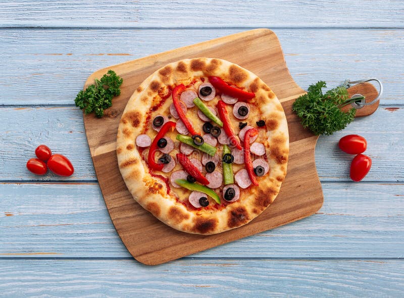 Pizza Siciliana Stock Photos - Free & Royalty-Free Stock Photos