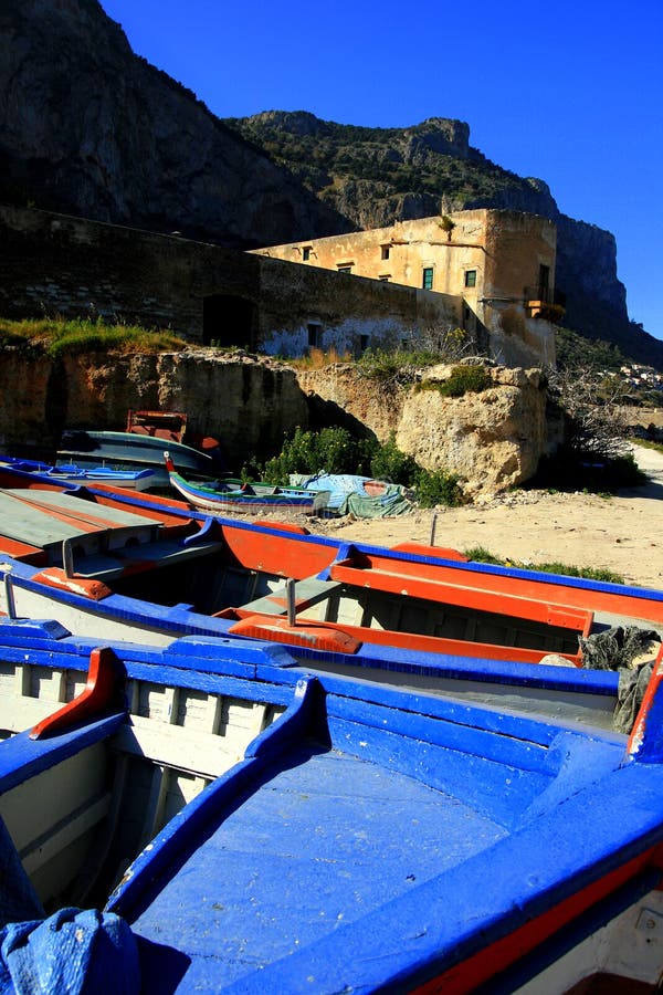 Sicily, ancient sea castle