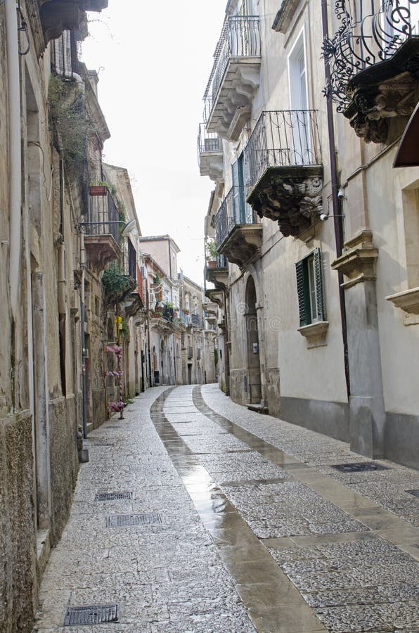 Ragusa,Typical Sicilian old town. Ragusa,Typical Sicilian old town.