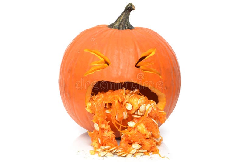 Sick Pumpkin Royalty Free Stock Photography Image 27424177