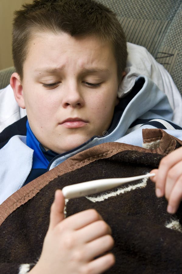 Sick teenage boy stock photo Sick teenage boy stock photo