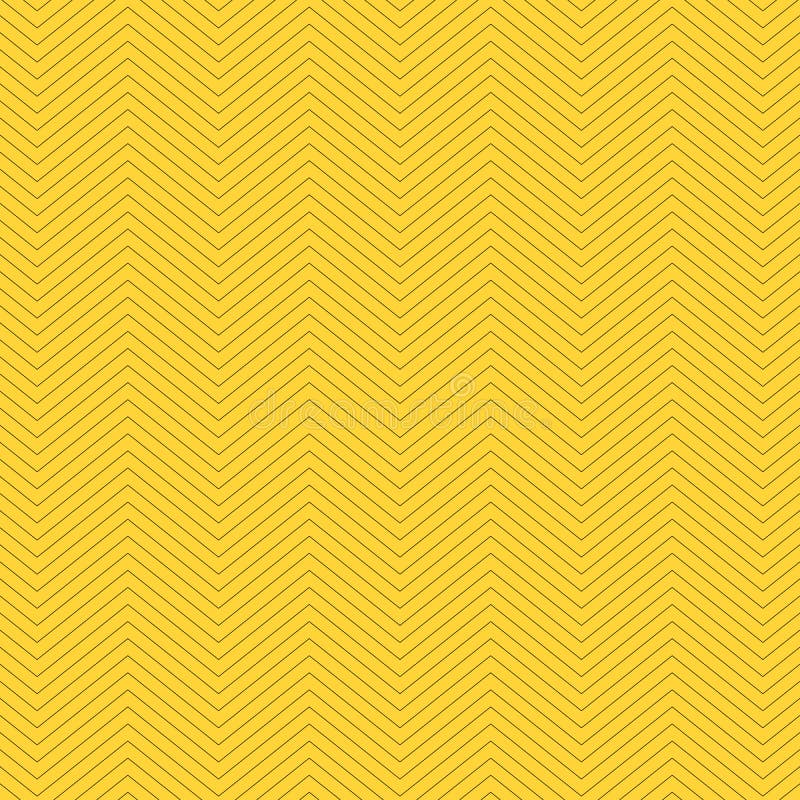 Sicksacken texturerade gul bakgrundsdesign S?ml?s modell f?r enkel sparre Mall f?r tryck, inpackningspapper, tyger, r?kningar, royaltyfri illustrationer Sicksacken texturerade gul bakgrundsdesign S?ml?s modell f?r enkel sparre Mall f?r tryck, inpackningspapper, tyger, r?kningar, royaltyfri illustrationer