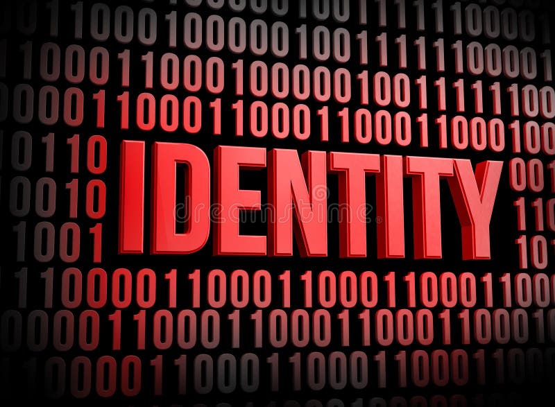 Sicurezza di identità royalty illustrazione gratis Sicurezza di identità royalty illustrazione gratis