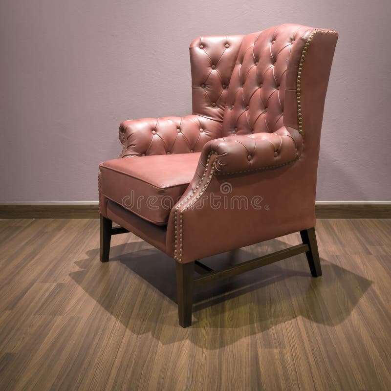 Classic Chesterfield Luxury Armchair Stock Photo - Image of clothing