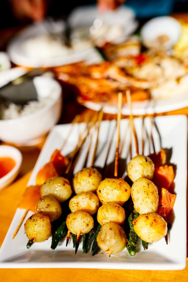 Side dish at lunch stock photo. Image of closeup, restaurant 143755488