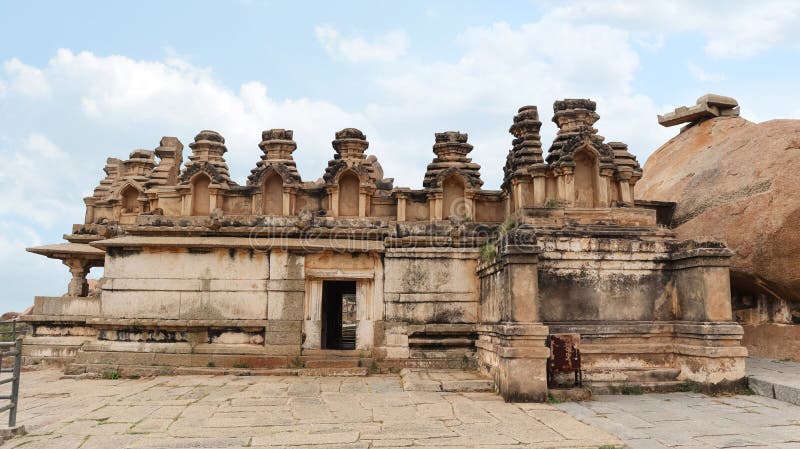 Side exterior View of Hidimbeswara Temple, Chitradurga fort, Karnataka