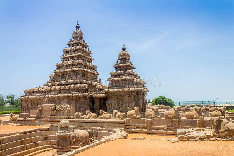 Shore Temple at Mahabalipuram, Tamil Nadu, India Stock Image - Image of  heritage, hindu: 109585143