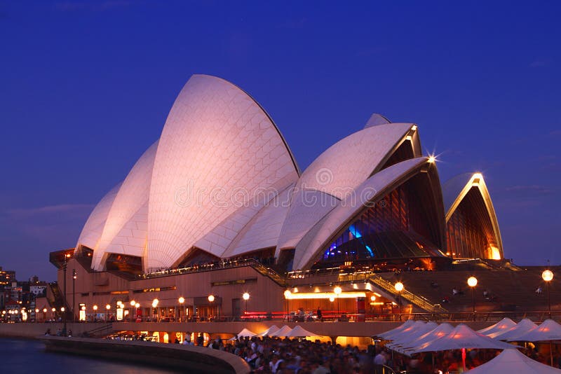 A side of Sydney Opera House royalty free stock images