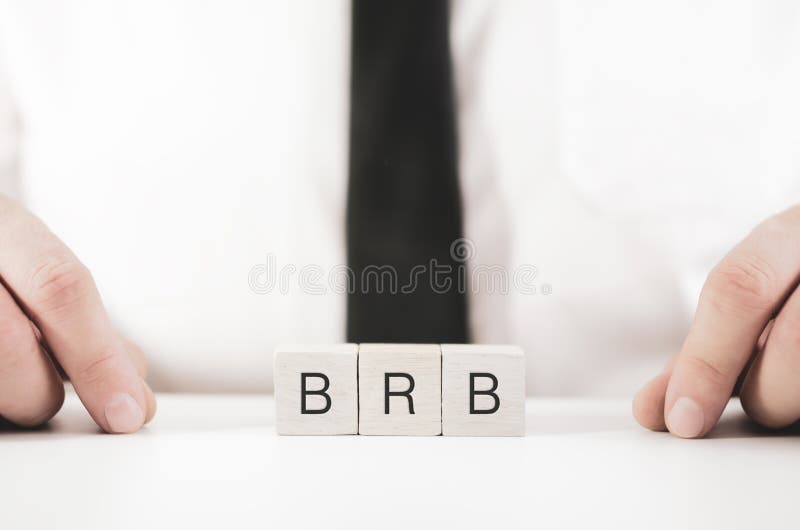 Brb background hi-res stock photography and images - Alamy