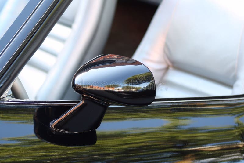 Side View Mirror On Classic Car Stock Photography Image 27982602