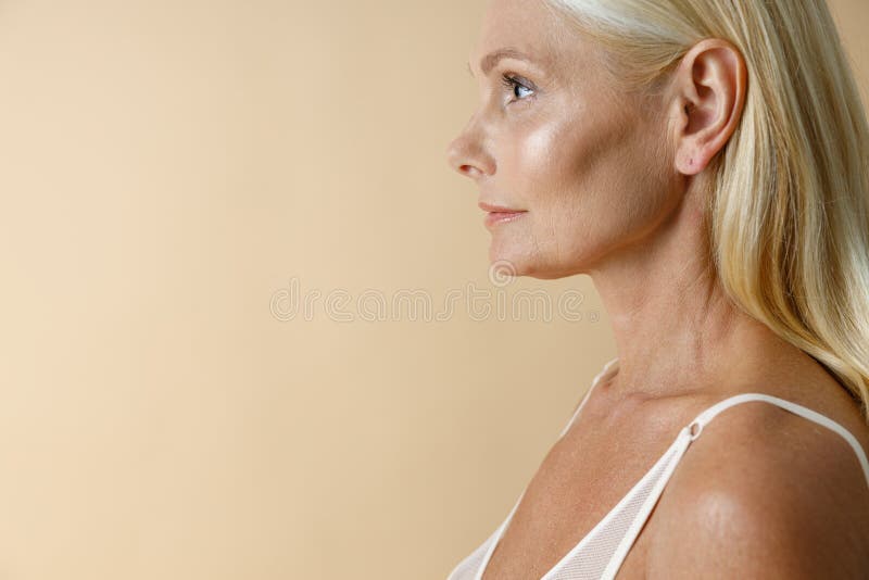 Mature Woman Underwear Standing Stock Photos - Free & Royalty-Free Stock  Photos from Dreamstime