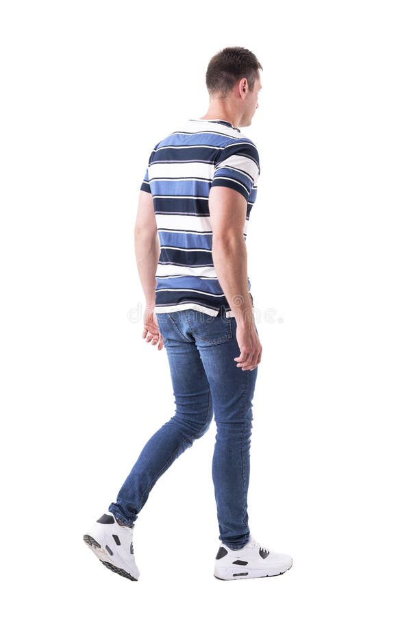 680 Man Walking Away Jeans Stock Photos - Free & Royalty-Free Stock ...