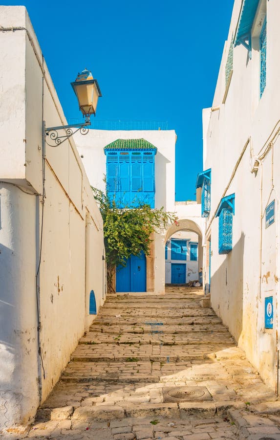 Sidi Bou Said, Famouse Village With Traditional Tunisian Architecture ...