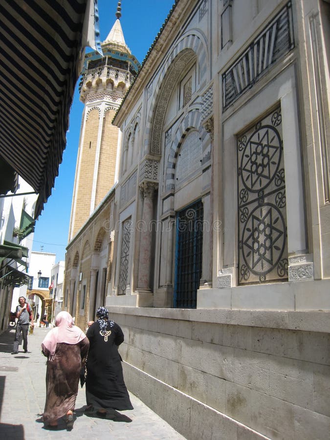 Sidi Youssef meczet. Tunis. Tunezja zdjęcia royalty free Sidi Youssef meczet. Tunis. Tunezja zdjęcia royalty free