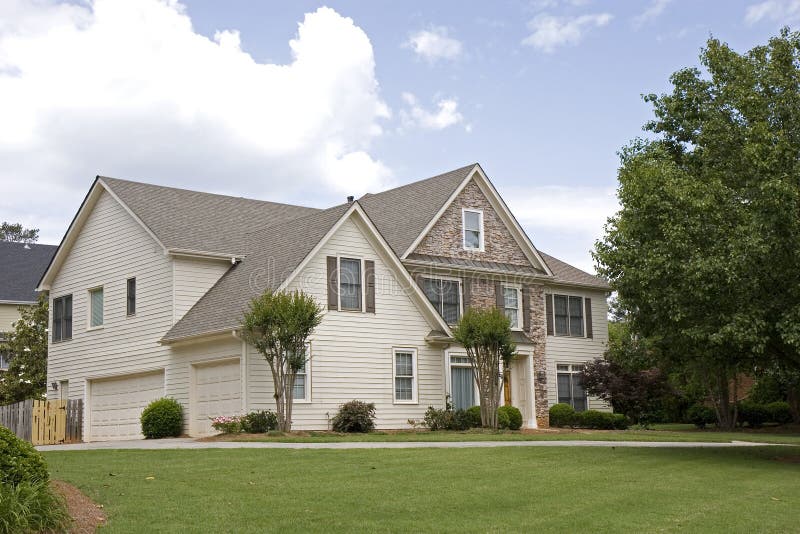 Siding and Stone House